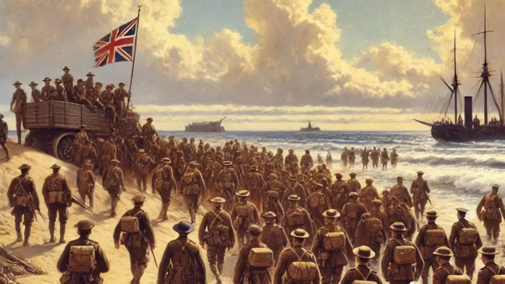 Recreacion de la guerra entre zanzibar y el reino unido